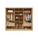 Ver imagem 4 de Guarda Roupa 2 Portas 4 Gavs Ph 1806 Herval Carvalho