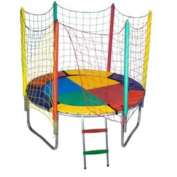 Cama Elástica 1,83m Alcamar Lona Colorida Nacional - 1