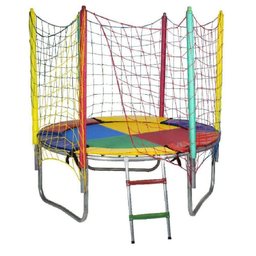 Cama Elástica 1,83m Alcamar Lona Colorida Nacional - 2