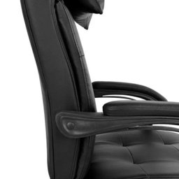 Cadeira Presidente Reclinável em Couro Pu Pelegrin Pel-3022 - 7