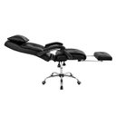 Ver imagem 3 de Cadeira Presidente Reclinável em Couro Pu Pelegrin Pel-3022