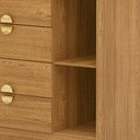 Ver imagem 6 de Cômoda para Quarto 93cm com Espelho Ilha Bela Nature - Vila Rica