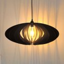 Ver imagem 2 de Luminária Teto tipo Pendente em MDF - Completa - Cor: Preta