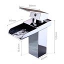 Ver imagem 6 de Torneira Monocomando Waterfall Cascata Calha Metal Baixa