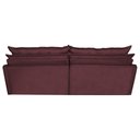 Ver imagem 6 de Sofá Sem Caixa Retrátil e Reclinável 1,75m Cama inBox Versátil Suede Velusoft Vinho