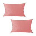 Ver imagem 1 de Kit 2 Capas para Almofada em Veludo Liso Retangular