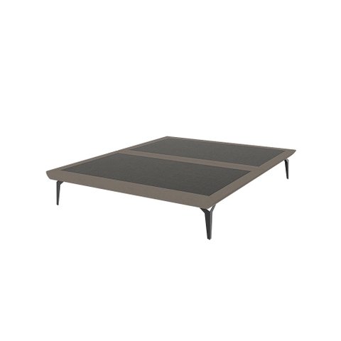 Estrutura para Cama Japonesa Toquio Queen Linho Marrom