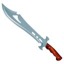 Ver imagem 1 de Facão Medieval Camping Pesca Caça Cor:cinza;tamanho:único;gênero:unissex