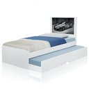 Ver imagem 4 de Bicama Solteiro Carro Sport Chumbo