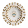 Conjunto com 6 Pratos Fundo Olho Grego Ø25cm Alleanza Cerâmica - 1