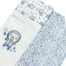 Kit Toalha Fralda Bordada Com Bainha 70cmx1,08m Minasrey Composê - Astronauta - 2