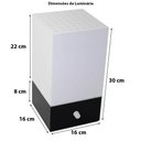 Ver imagem 4 de ABAJUR LUMINÁRIA DE MESA CENTAURI COM DIMMER ROTATIVO 110 V Centauri Acrílicos ABJ-R-C