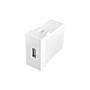 Ver imagem 1 de Módulo Tomada Usb Fame Modulare / Evidence / Blanc+ 15w Branco
