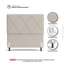 Ver imagem 5 de Cabeceira Cama Box Casal Queen Size Mel 160cm com Frame Sintético Bege - Desk Design