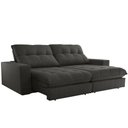 Ver imagem 1 de Sofa Retrátil Dublin 2,10m Mola Ensacada 03 Lugares Txr