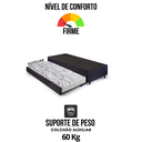 Ver imagem 6 de Bicama Box Viúva Suede 120x203x28 Cm com Colchão Auxiliar Ecoflex