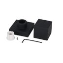 Ver imagem 2 de Acabamento para Registro Deca Quadrado 50mm 11/2 Preto Fosco