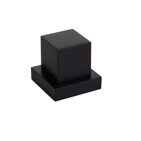 Acabamento para Registro Deca Quadrado 50mm 11/2 Preto Fosco