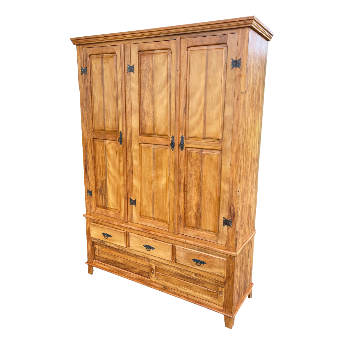 Guarda Roupa Madeira Maciça Solteiro Sudeste Rústico - 2