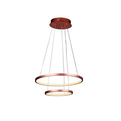Pendente de Led em metal cabo ajustável de 150cm cobre Quality