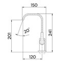 Ver imagem 6 de Torneira de Banheiro Docol Breezy Cromada Bica Alta 721406