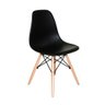 Cadeira Charles Eames Eiffel Dkr Wood Preto - 4