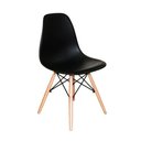 Ver imagem 4 de Cadeira Charles Eames Eiffel Dkr Wood Preto