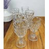 Jogo 6 Taças De Vidro 340Ml Cristal Diamond Vinho Suco Água 340ml - 4