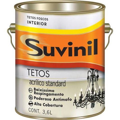 Tetos Branco Neve Fosco Suvinil 3.6L