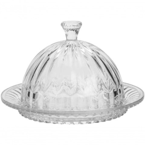 Queijeira Renaissance em Cristal 20cm