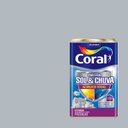 Ver imagem 1 de Tinta acrílica fosco Sol e Chuva colar prata 18L Coral