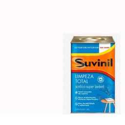 Tinta acrílica fosca Limpeza Total palha 18L Suvinil - 1