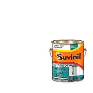 Tinta acrílica Gesso e Drywall branca 3,6L Suvinil