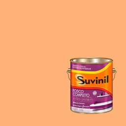 Tinta Látex acrílica Fosco completo 3,6 litros mel Suvinil - 1 Tinta Látex acrílica Fosco completo 3,6 litros mel Suvinil - 1