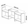 Rack Nicho Decorativa / Branca - 5
