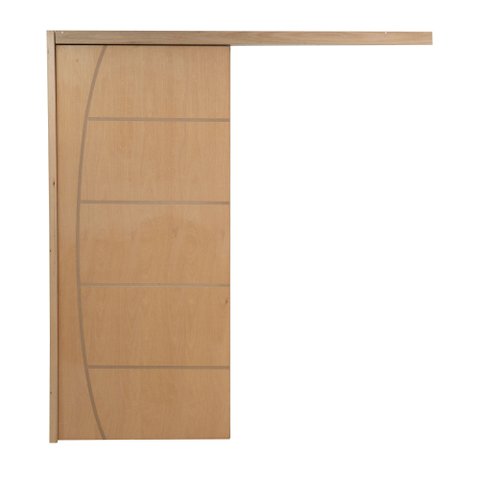 Porta de Correr P/ Verniz Frisada