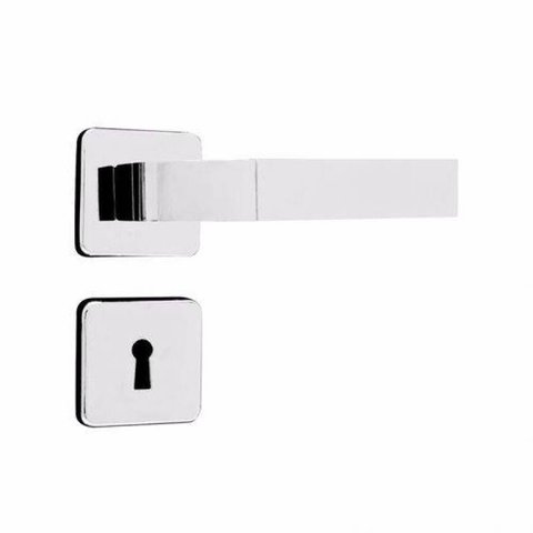 Fechadura Interna Roseta 40mm Mgm Módena Cromado