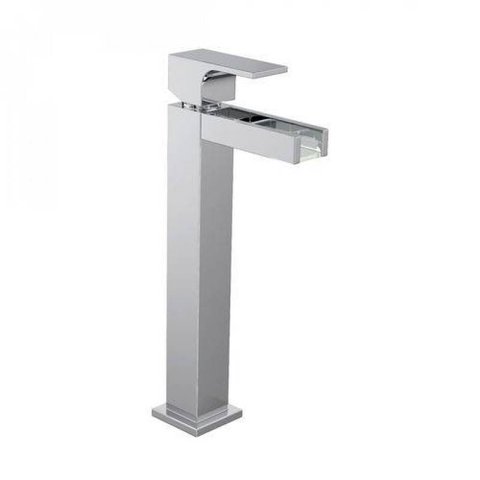Misturador Monocomando de Mesa para Lavatório Unic Cascata Bica Alta Cromado - Deca 2885.C90.CAS