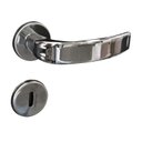 Ver imagem 1 de Fechadura interna de aço zamac Victoria com roseta cromada Pado