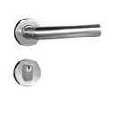Ver imagem 1 de Fechadura Externa de Inox Luma com Roseta Escovada Pado