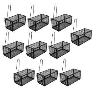 Ratoeira Gaiola Armadilha Kit 10 Unidades Roedores Rato Ratazana Camundongos Captura Compre Desejos 