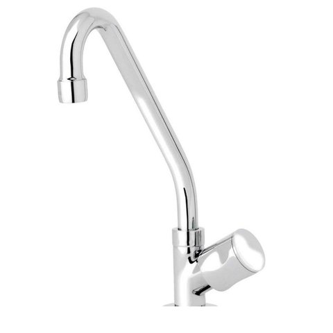 Torneira de Mesa para Cozinha Onda Bica Móvel Cromado - Perflex 10728310