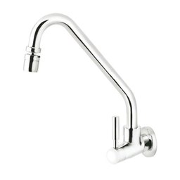Torneira de Parede para Cozinha Slim Bica Móvel Cromado - Perflex 10726910 - 1