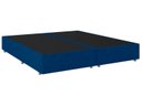 Ver imagem 3 de Cama Base Box King Bipartido Azul Suede 38x193x203
