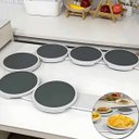 Ver imagem 5 de Bandeja Giratoria Plataforma Mesa de Jantar Refeiçao Buffet Comida Bebida Festa Evento Reuniao