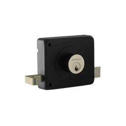 Fechadura de sobrepor serralheiro de aço zamac Concept preta Pado - 1