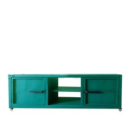 Rack para Tv Queens - Estilo Industrial em Ferro - 1m40 L - 9