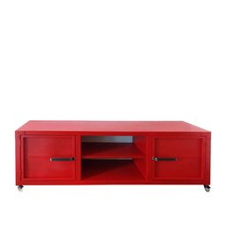 Rack para Tv Queens - Estilo Industrial em Ferro - 1m40 L - 7