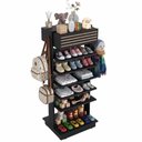 Ver imagem 7 de Sapateira Multiuso Estante Organizadora Closet - Preto