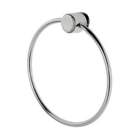 Porta toalha redondo Fit cromado Esteves